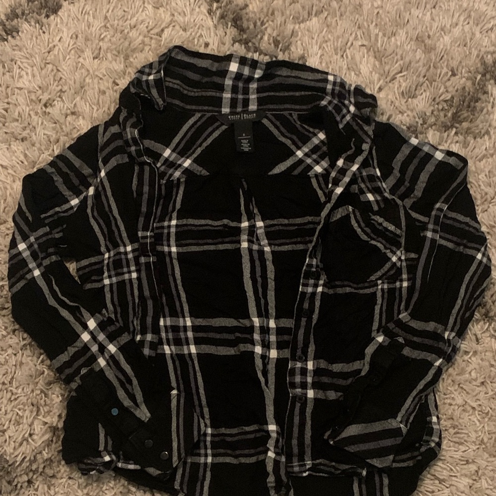 Plaid shirt from White House black market